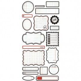 Label stickers. Pegatinas:...