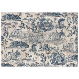Toile de Jouy. Kacha. A1 Decoupage Fiber Paper Redesign 669720. Los mejores productos en L'aura Bella tu tienda online