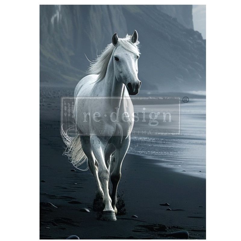 Seashore Sprinter. A1 Decoupage Fiber Paper Redesign 672614. Los mejores productos en L'aura Bella tu tienda online