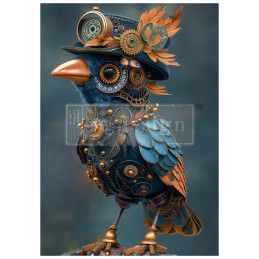 Azure Aviator. A1 Decoupage Fiber Paper Redesign 673208. Los mejores productos en L'aura Bella tu tienda online