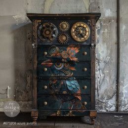 Azure Aviator. A1 Decoupage Fiber Paper Redesign 673208. Los mejores productos en L'aura Bella tu tienda online