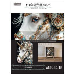 Technicorn. A1 Decoupage Fiber Paper Redesign 673239. Los mejores productos en L'aura Bella tu tienda online