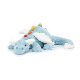 Sky Dragon, Dragón azul cielo. SKY2DD. Peluche Jellycat. Los mejores productos en L'aura Bella tu tienda online