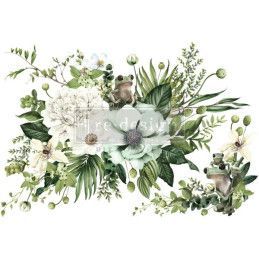 REDESIGN DECOR TRANSFERS® Froggy Meadow Greens, 669539. Los mejores productos en L'aura Bella tu tienda online