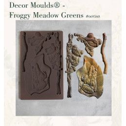 Molde FROGGY MEADOW GREENS 669560.  REDESIGN DECOR MOULDS®. Los mejores productos en L'aura Bella tu tienda online