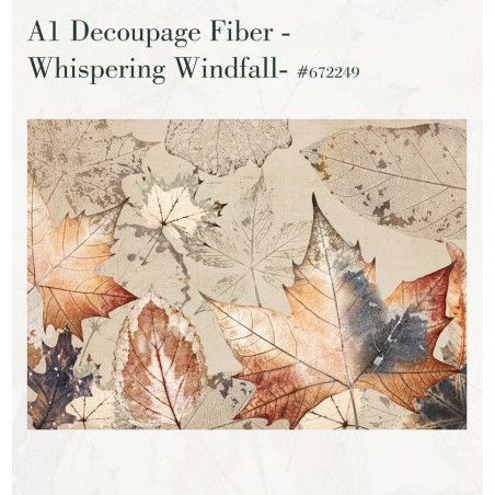 Whispering Windfall. A1 Decoupage Fiber Paper Redesign 672249. Los mejores productos en L'aura Bella tu tienda online