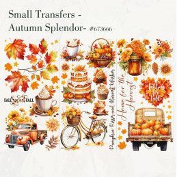 REDESIGN SMALL DECOR TRANSFERS® Autumn Splendor 673666. Los mejores productos en L'aura Bella tu tienda online