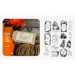 Fall Sweet Fall. Sello acrÍlico Décor Cleart Stamp. REDESIGN  671419. Los mejores productos en L'aura Bella tu tienda online