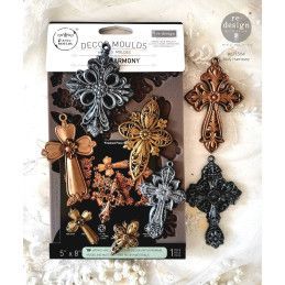 Molde Holy Harmony, Cruces. 671594.  REDESIGN DECOR MOULDS®. Los mejores productos en L'aura Bella tu tienda online