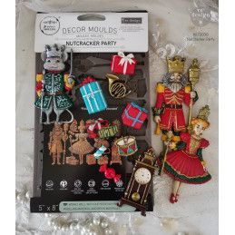 Molde Nutcracker Party. 672058. REDESIGN DECOR MOULDS®. Los mejores productos en L'aura Bella tu tienda online