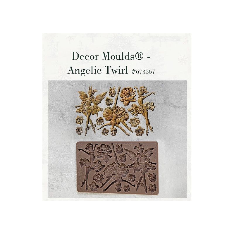 Molde Angelic Twirl. 673567. REDESIGN DECOR MOULDS®. Los mejores productos en L'aura Bella tu tienda online