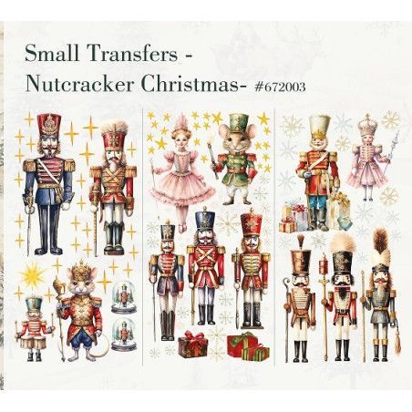 REDESIGN SMALL DECOR TRANSFERS® Nutcracker Christmas 672003. Los mejores productos en L'aura Bella tu tienda online