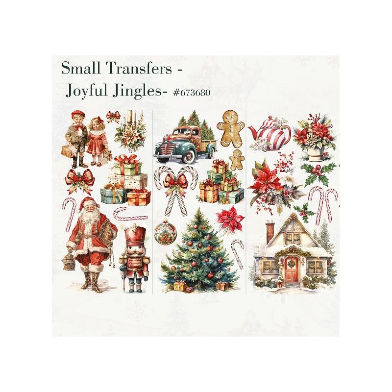 REDESIGN SMALL DECOR TRANSFERS® Joyful Jingles. 673680. Los mejores productos en L'aura Bella tu tienda online