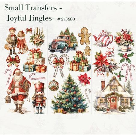 REDESIGN SMALL DECOR TRANSFERS® Joyful Jingles. 673680. Los mejores productos en L'aura Bella tu tienda online