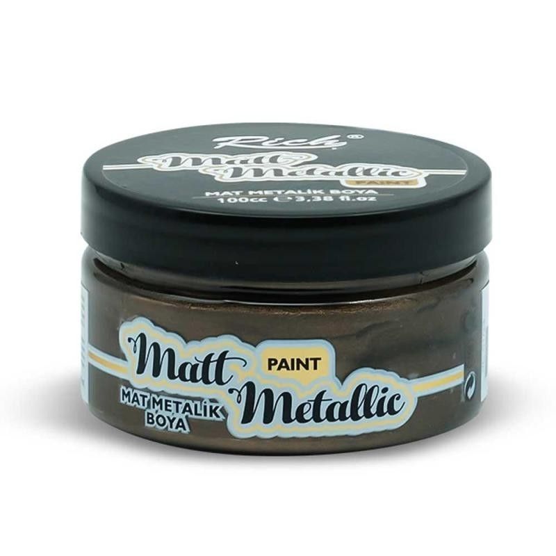Pintura Matt Metallic - Granito . Rich. 100cc. 11340. Los mejores productos en L'aura Bella, tu tienda online.