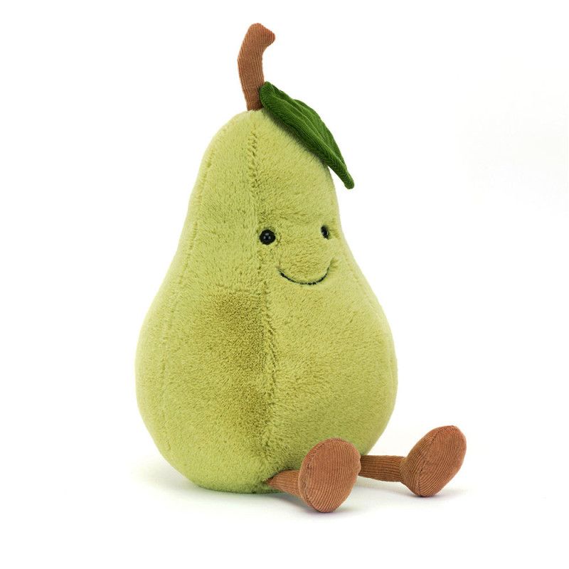 Amuseables Pear, Pera Feliz. A6PEAR. Peluche Jellycat. Los mejores productos en L'aura Bella tu tienda online