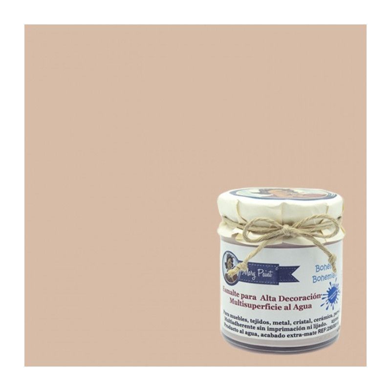 Rosa Boheme. 
Esmalte multisuperficie Mary Paint. Los mejores productos en L’aura Bella, tu tienda online y en Madrid