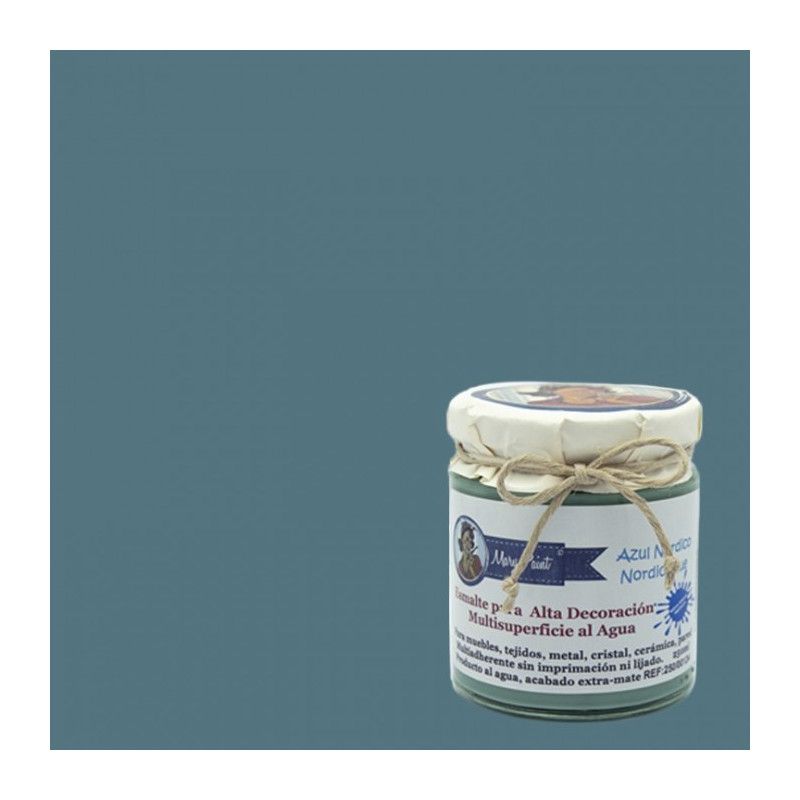 Azul Nórdico. Esmalte multisuperficie Mary Paint. Los mejores productos en L’aura Bella, tu tienda online y en Madrid