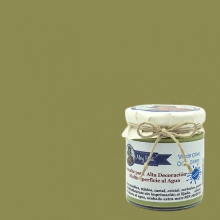 Verde Oliva. Esmalte multisuperficie Mary Paint. Los mejores productos en L’aura Bella, tu tienda online y en Madrid