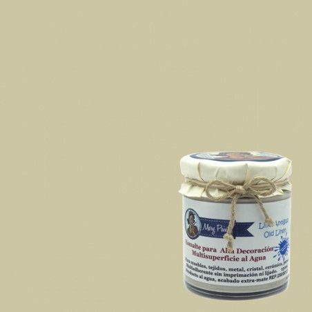 Lino antiguo. Esmalte multisuperficie Mary Paint. Los mejores productos en L’aura Bella, tu tienda online y en Madrid