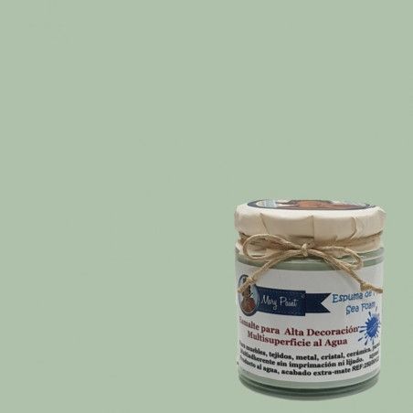 Espuma de mar. 
Esmalte multisuperficie Mary Paint. Los mejores productos en L’aura Bella, tu tienda online y en Madrid