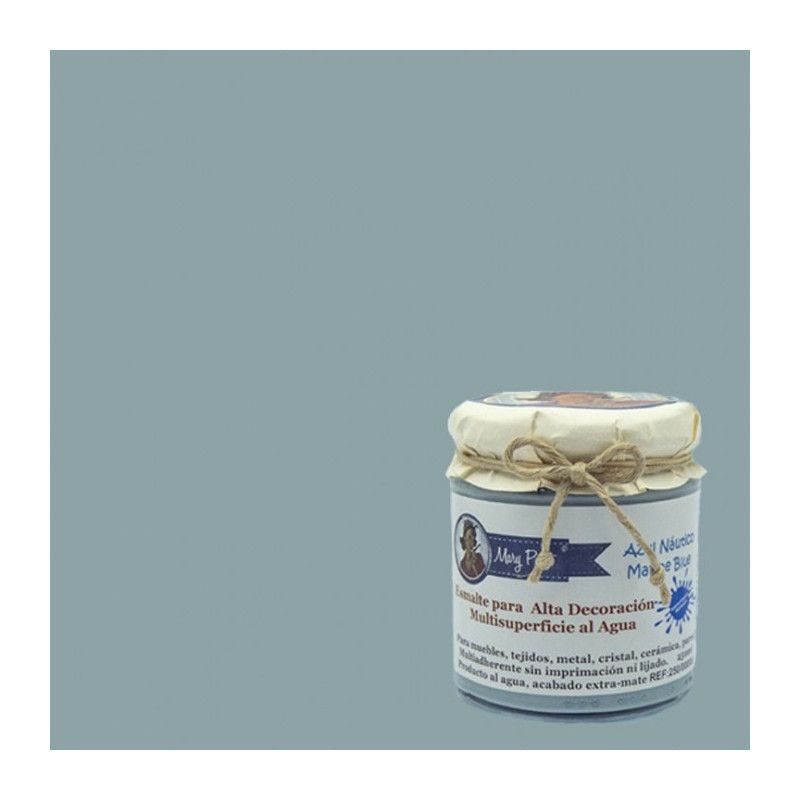 Esmalte multisuperficie Mary Paint. Azul Náutico. Los mejores productos en L’aura Bella, tu tienda online  y en Madrid