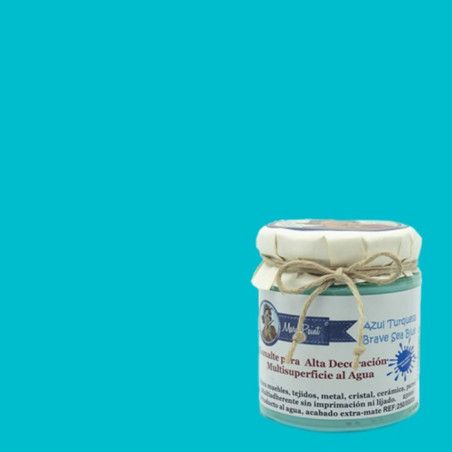 Esmalte multisuperficie Mary Paint. Azul Turquesa. Los mejores productos en L’aura Bella, tu tienda online  y en Madrid