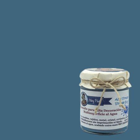Azul Vintage. Esmalte multisuperficie Mary Paint. Los mejores productos en L’aura Bella, tu tienda online y en Madrid