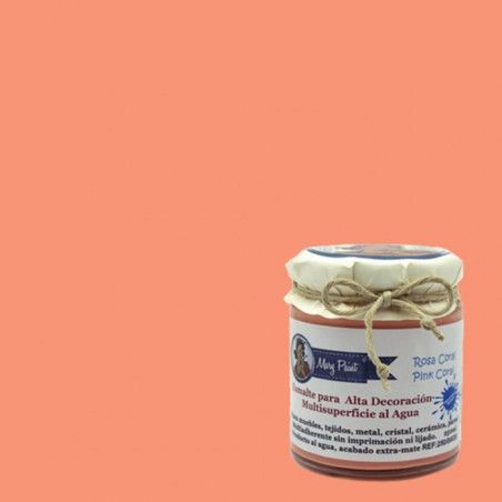 Rosa Coral. Esmalte multisuperficie Mary Paint. Los mejores productos en L’aura Bella, tu tienda online y en Madrid