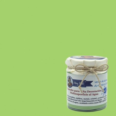 Verde Al-Andalus. Esmalte multisuperficie Mary Paint. Los mejores productos en L’aura Bella, tu tienda online y en Madrid