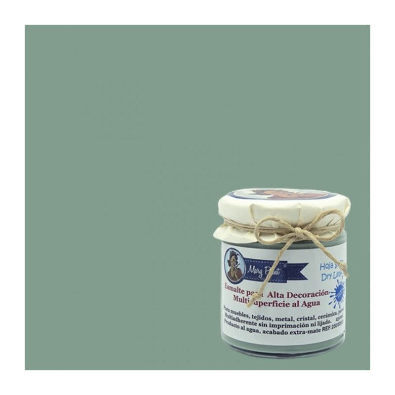 Verde Hoja Seca. Esmalte multisuperficie Mary Paint. Los mejores productos en L’aura Bella, tu tienda online y en Madrid