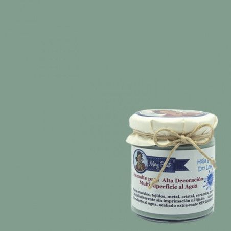Verde Hoja Seca. Esmalte multisuperficie Mary Paint. Los mejores productos en L’aura Bella, tu tienda online y en Madrid