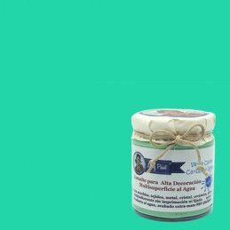 Verde Caribe. Esmalte multisuperficie Mary Paint. Los mejores productos en L’aura Bella, tu tienda online y en Madrid