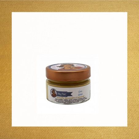 Oro metalizado. Esmalte multisuperficie Mary Paint. Los mejores productos en L’aura Bella, tu tienda online y en Madrid
