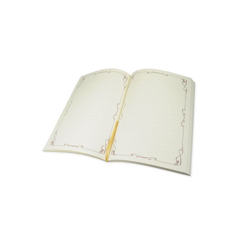 Libro Diario 24x17cm. Marfil. Cuerpo encuadernación artesanal.. Los mejores productos en L'aura Bella, tu tienda online