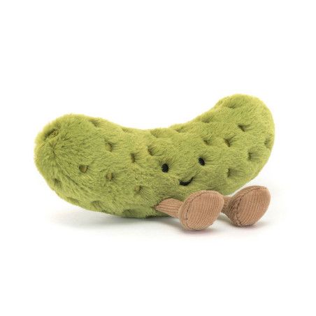 Amuseables Pickle, Pepinillo feliz. A6PIC. Peluche Jellycat. Los mejores productos en L'aura Bella tu tienda online