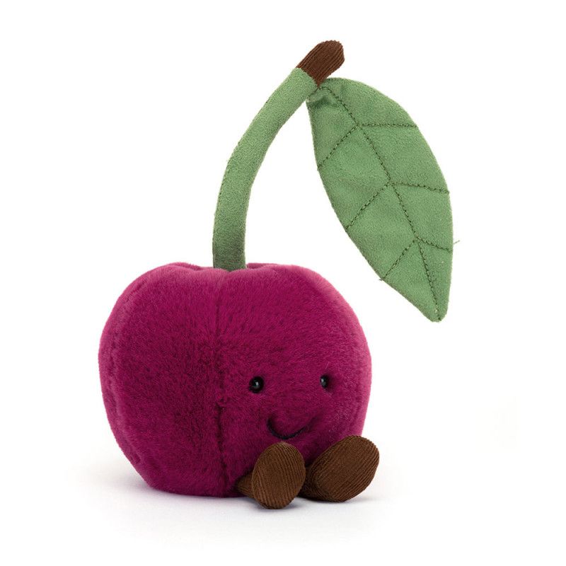 Amuseables Cherry, Cereza, Guinda Feliz A6CHR. Peluche Jellycat. Los mejores productos en L'aura Bella tu tienda online