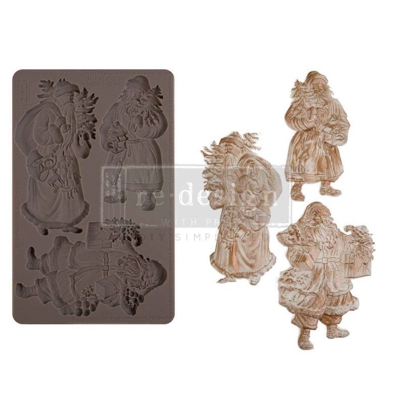 Molde Holiday Greetings. 671624. REDESIGN DECOR MOULDS®. Los mejores productos en L'aura Bella tu tienda online