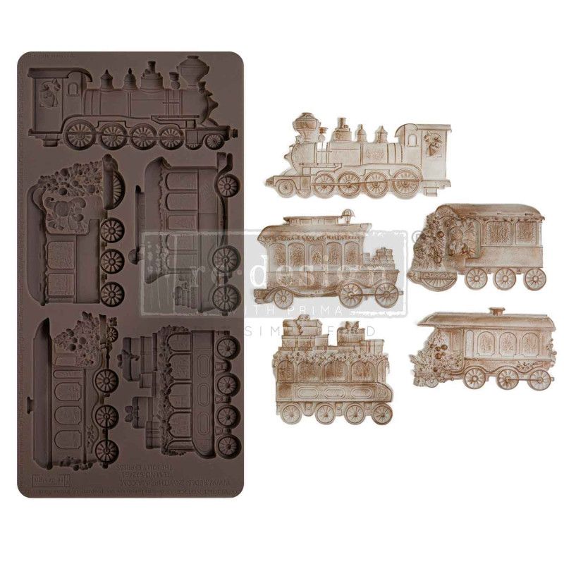Molde The Jolly Express. 671661. REDESIGN DECOR MOULDS®. Los mejores productos en L'aura Bella tu tienda online