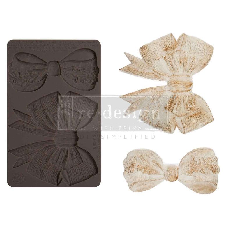 Molde Kacha - Vintage Opulence Bow. 672508. REDESIGN DECOR MOULDS®. Los mejores productos en L'aura Bella tu tienda online