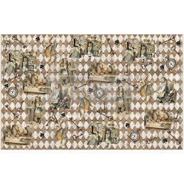 Mad Hatter's Muse. Decoupage Tissue Paper Redesign 674441. Los mejores productos en L'aura Bella tu tienda online