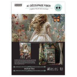 Dreamlike Trails. A1 Decoupage Fiber Paper Redesign 673086. Los mejores productos en L'aura Bella tu tienda online