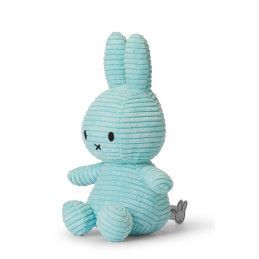 Miffy Corduroy Turquesa. Conejita Miffy de pana. Peluche. 24182232. Los mejores productos en L'aura Bella tu tienda online