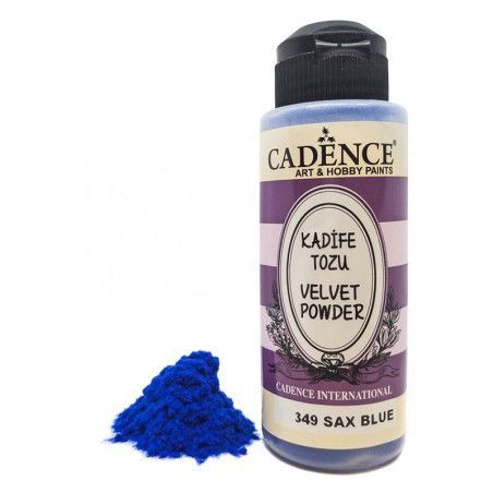 Velvet Powder Azul Sax, mate. Cadence. Los mejores productos en L'aura Bella tu tienda online