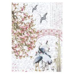 Japanese Garzas. Papel de arroz 32x45cm. TCR-20. Calambour. Los mejores productos en L'aura Bella, tu tienda online