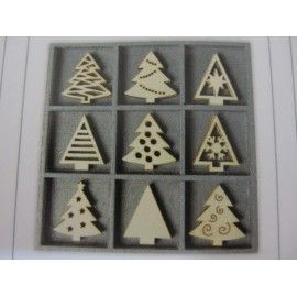 9 decoraciones madera....