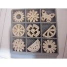 fruta y sol decoración madera