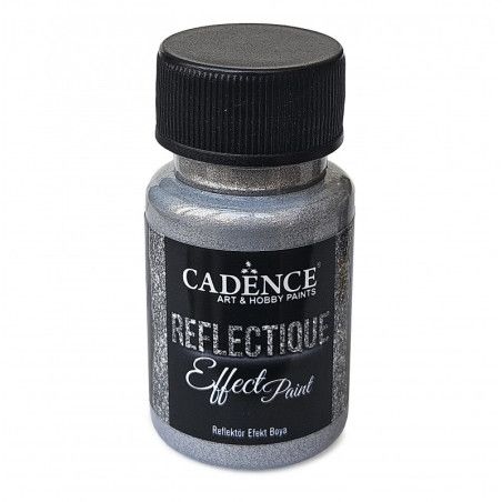 Reflectique Effect Paint SILVER 50ml. Plata. Cadence. Los mejores productos en L'aura Bella tu tienda online