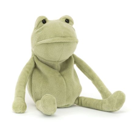 Fergus Frog Little, la rana Fergus pequeña. FF6FLE. Peluche Jellycat. Los mejores productos en L'aura Bella, tu tienda online