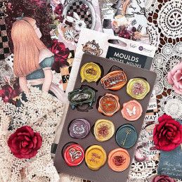 Molde Letters From Wonderland. 665234.  REDESIGN DECOR MOULDS®. Los mejores productos en L'aura Bella tu tienda online